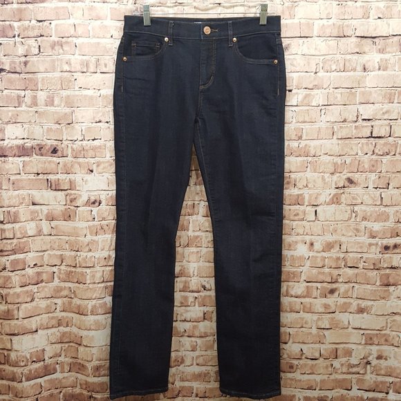 Loft Straight Leg Jeans Size 27/4 NWOT - Picture 1 of 11